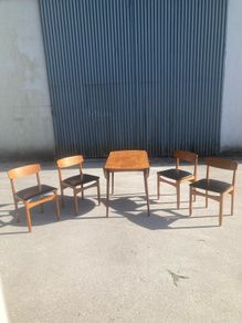 Mid Century Dining Set - The Vintage Furniture Warehouse and Showroom Open Saturday 16th May 12 til 4pm Eircode R95T227