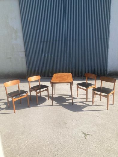 Mid Century Dining Set - The Vintage Furniture Warehouse and Showroom Open Saturday 25th April 12 til 4pm Eircode R95T227