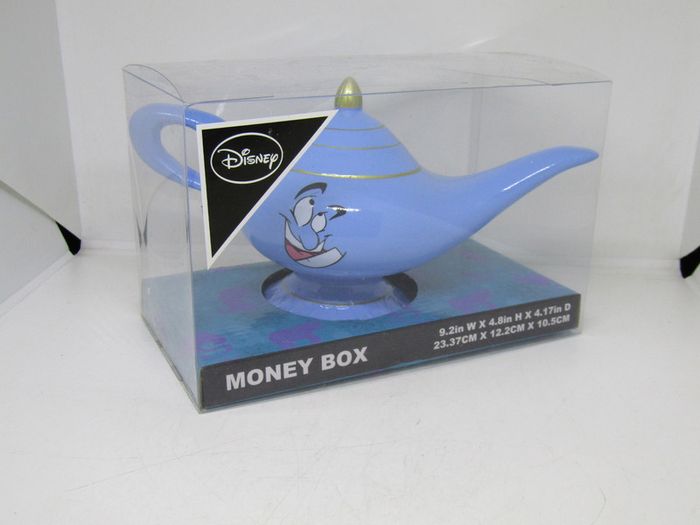 Disney Aladdin Genie Money Box Aladdins Lamp Brand New In Box Novelty Collectible From Penneys Primark Home