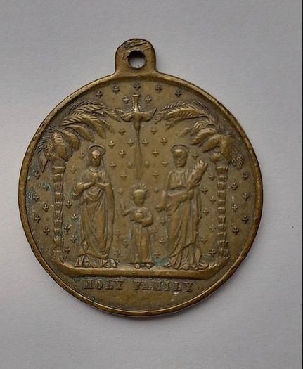 Rare Antique Religious Medal