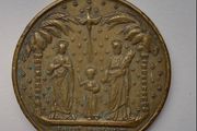Rare Antique Religious Medal