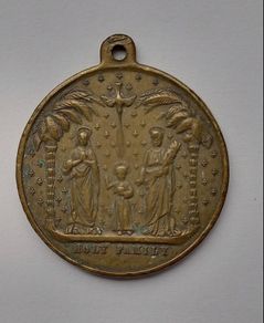 Rare Antique Religious Medal