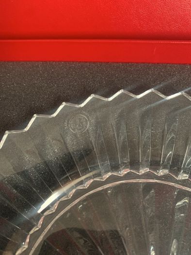 Baccarat Crystal Plate