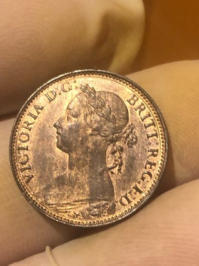 1881 Farthing Victoria