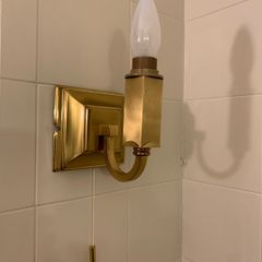 brass wall lights