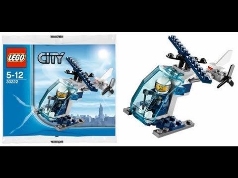 LEGO City 30222 Police Helicopter Polybag Set New Sealed