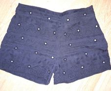 Black Shorts. Age 13-14