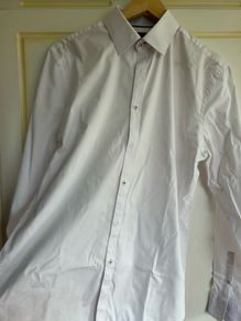 Marks & Spencer White Shirt 15.5 neck