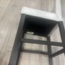 2 Grey Breakfast Bar Stools Image 4