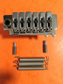 Wilkinson WVS 50 II K Chrome Tremolo Bridge - Good Condition, Fully Functional