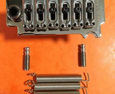 Wilkinson WVS 50 II K Chrome Tremolo Bridge - Good Condition, Fully Functional