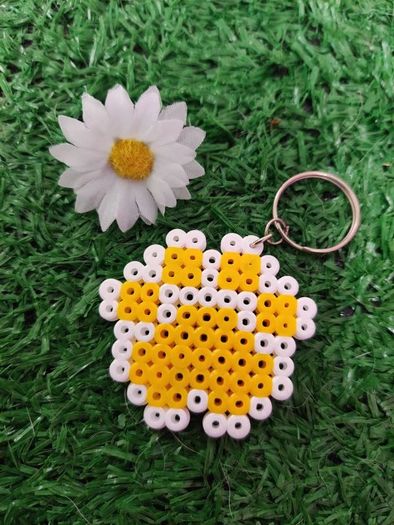 paw print keyrings - new. Handmade