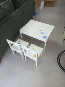 Kids desk and chairs