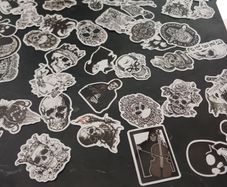 30x Gothic/Tattoo Stickers