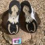 Vintage Nike Silver Grey Mesh Leather Image 4