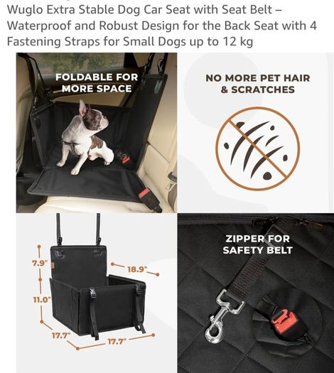 Dog Car Seat (Wuglo)