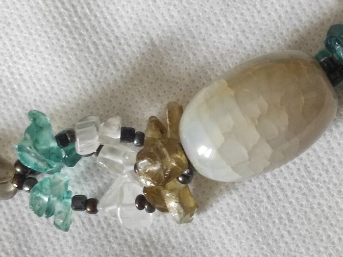 Gemstone necklace