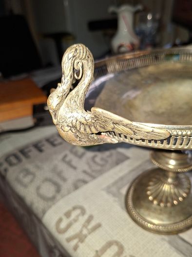 Lot of Large Old Silver Plate Trays for sale as a lot, Postage Available Price for the lot