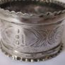 Victorian Sterling Silver Napkin Ring Image 2