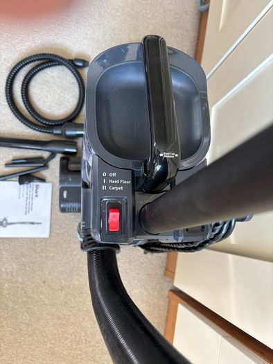 Shark corded upright vacuum with lift away snd anti hair wrap