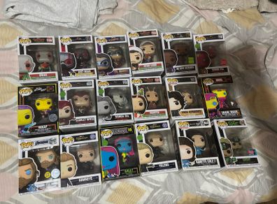 funko pop collection - marvel, disney, dune, black mirror