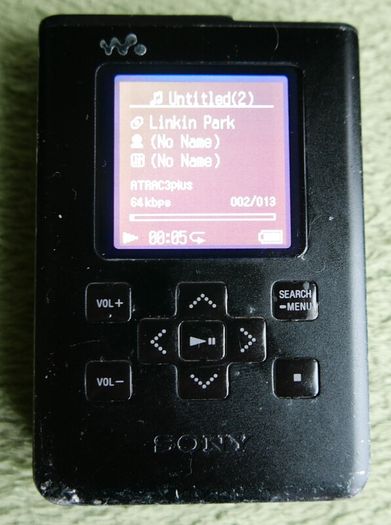 Sony Network Walkman MP3 NW-HD5 HDD Tested Works