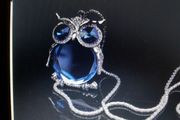 Crystal Owl Pendant