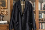 ISSEY MIYAKE Designer Wool Blend Blazer