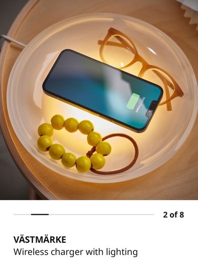 wireless ikea charger VASTMARKE