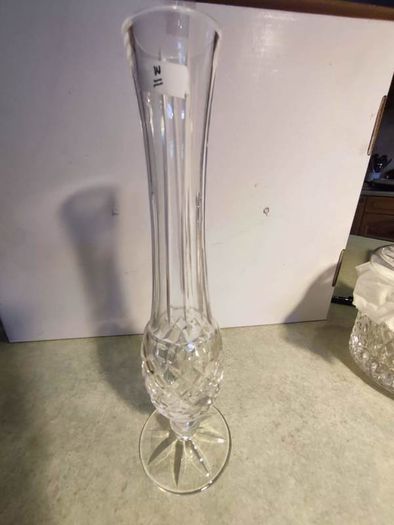 Vintage Waterford Araglin Bud Vase, 9" Tall Bud Vase,  Signed Waterford, Good CONDITION. No 29