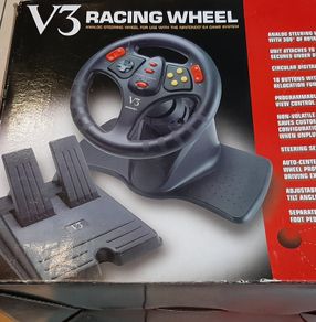 Nintendo V3 racing wheel Retro new in box