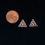 Sterling Silver Celtic Knot Earrings Image 2
