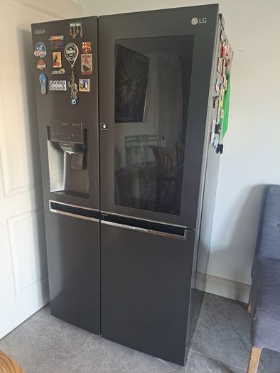 Lg instaview fridge freezer