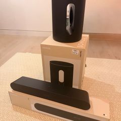 Sonos Ray soundbar and Sub Mini