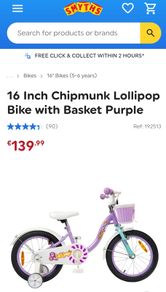 Girls Bike