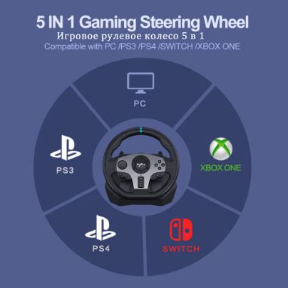 BRAND NEW Steering Wheel Gaming Racing Wheel for PS4/Xbox One/Android TV/Switch/Xbox Series