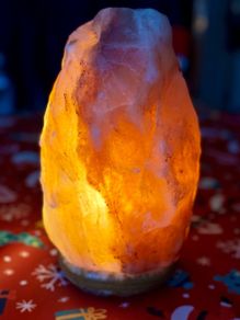 Large salt lamp