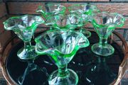 Vintage Set of 6 x Italian Ice Cream Sundae Coupes