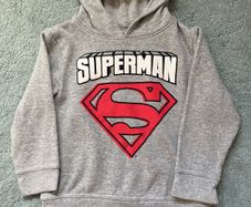 Superman sweatshirt 4 years