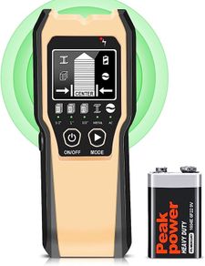 Finder 5 in 1 Electronic Stud Sensor Beam Joist Finder Wall Detector Edge Center Find for Wood Live AC Wire Metal Stud Detection with Buzzer and LCD Display (FREE SHIPPING)