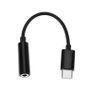 Black USB C Type C to 3.5mm Audio Adapter Cable Headphones Earphone Converter Image 5