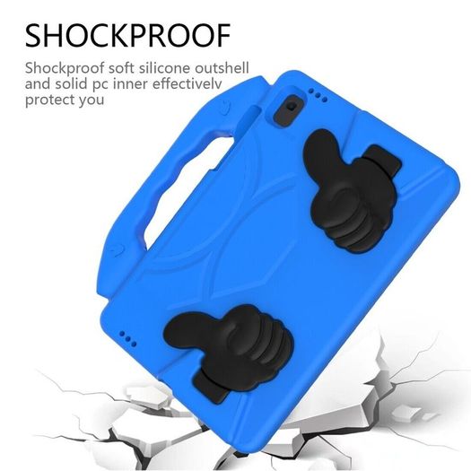 For Samsung Galaxy Tab A7 10.4 2020 Case Kids Shockproof Tablet Smart Cover EVA Blue - FHT02SMTK4