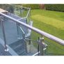 Balcony glass panels and stainless steel posts Image 3