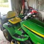 John Deere X350R ride on lawn mower Image 2
