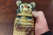 ceramic Bear double jar