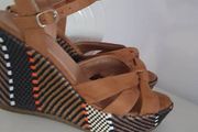 Springfield Tan Wedges Sz 41 - Rrp 49.99