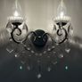 chandelier and two wall uplighters Image 3