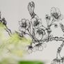 Sarah Horne Botanicals Fine Bone China Blossom Cappuccino Cup & Saucer Image 4