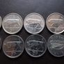 10 Irish 5 pence coins (1993-2000). Nice Condition! Image 5