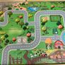 wooden train table and set Image 5